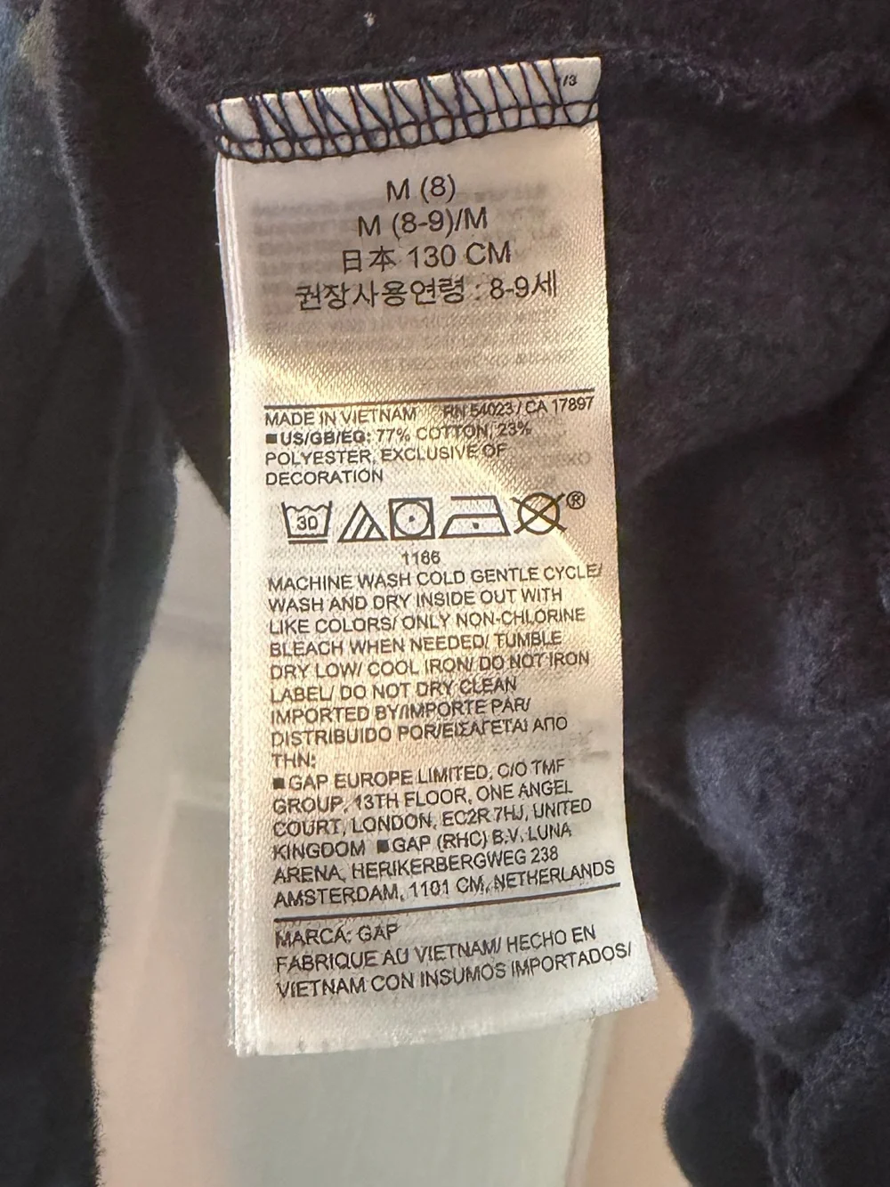 GAP hooded sweatshirt